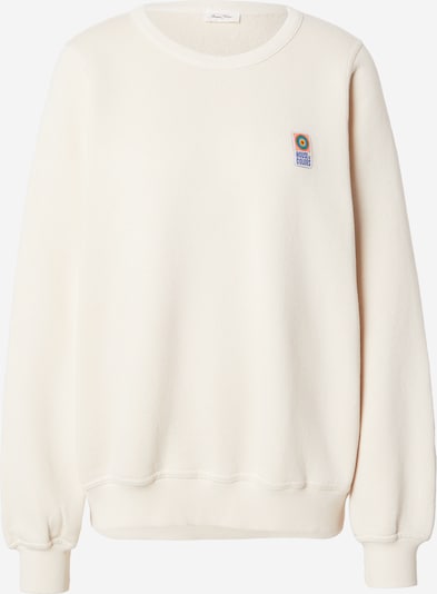 Megztinis be užsegimo 'FIKY' iš AMERICAN VINTAGE, spalva – nebalintos drobės spalva / turkio spalva / medaus spalva / tamsiai žalia, Prekių apžvalga