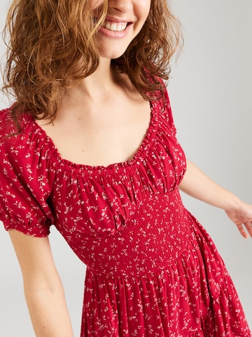 HOLLISTERLjetna haljina - crvena boja
