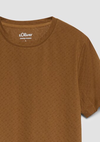 s.Oliver Shirt in Bruin