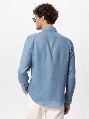 Antioch Regular fit Button Up Shirt in Blue