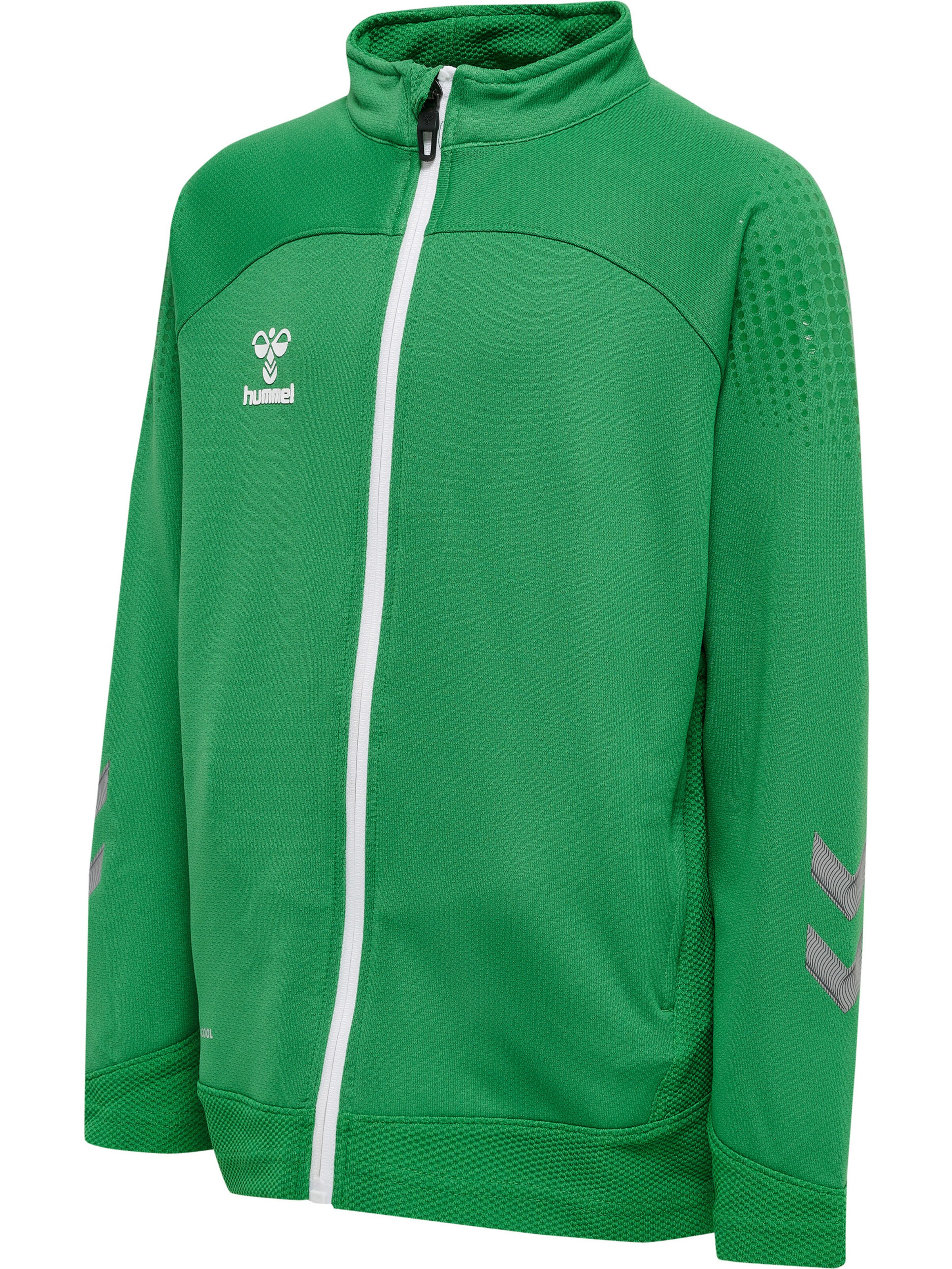 Hummel Sportssweatjakke 'Lead' i grøn