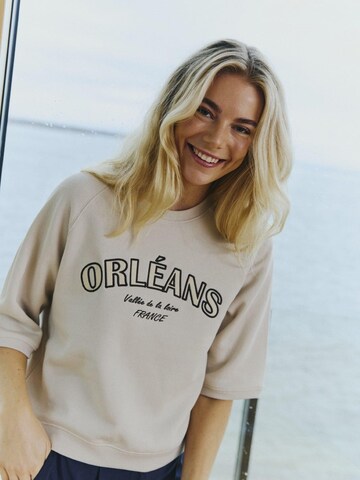 Freequent Sweater 'FQKamela-pullover moonbeam' in White