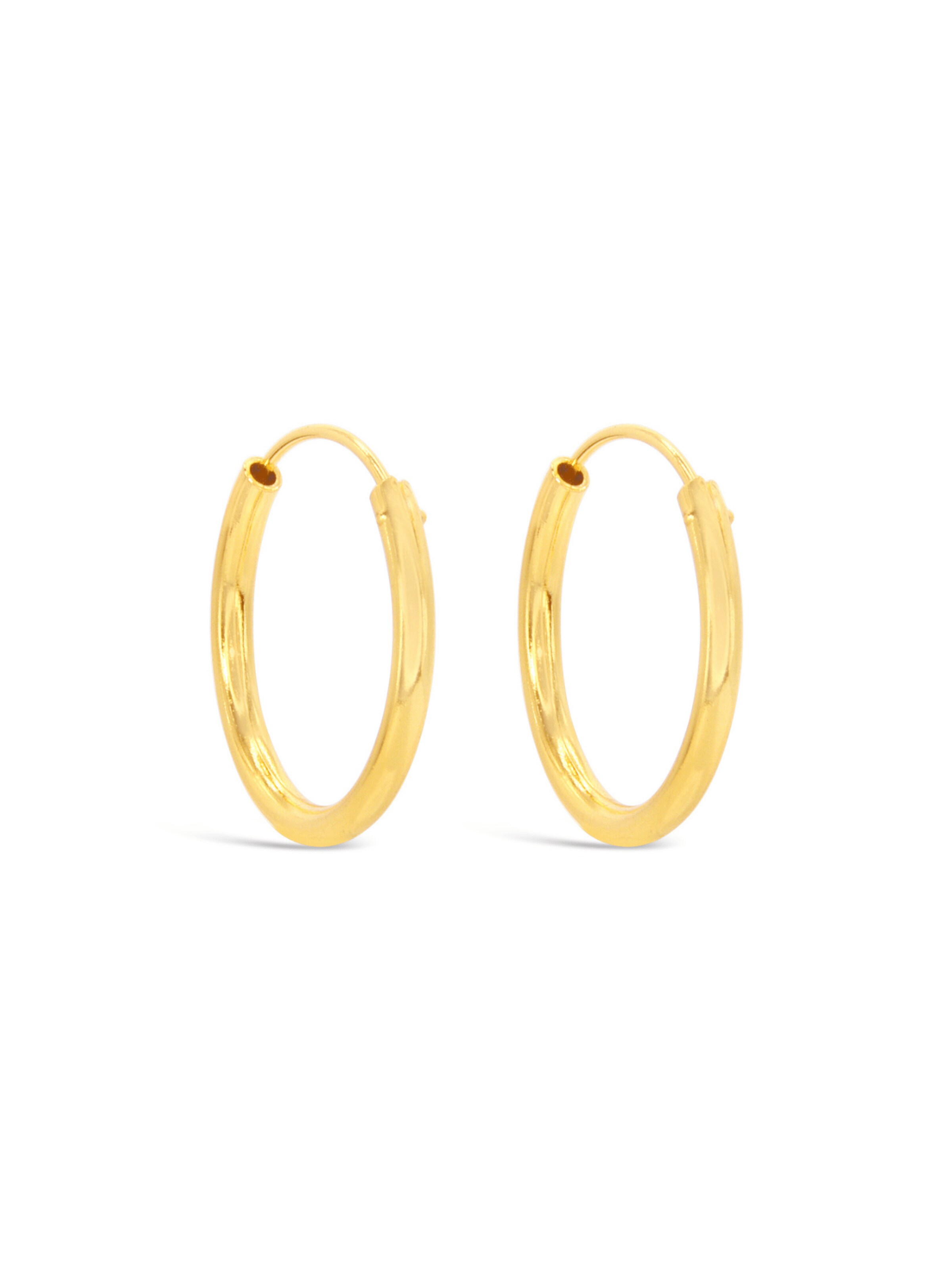 ARS-ARGENTI Earrings 'BLUSH!' in Gold: front