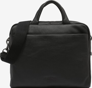 Marc O'Polo Document Bag in Black: front