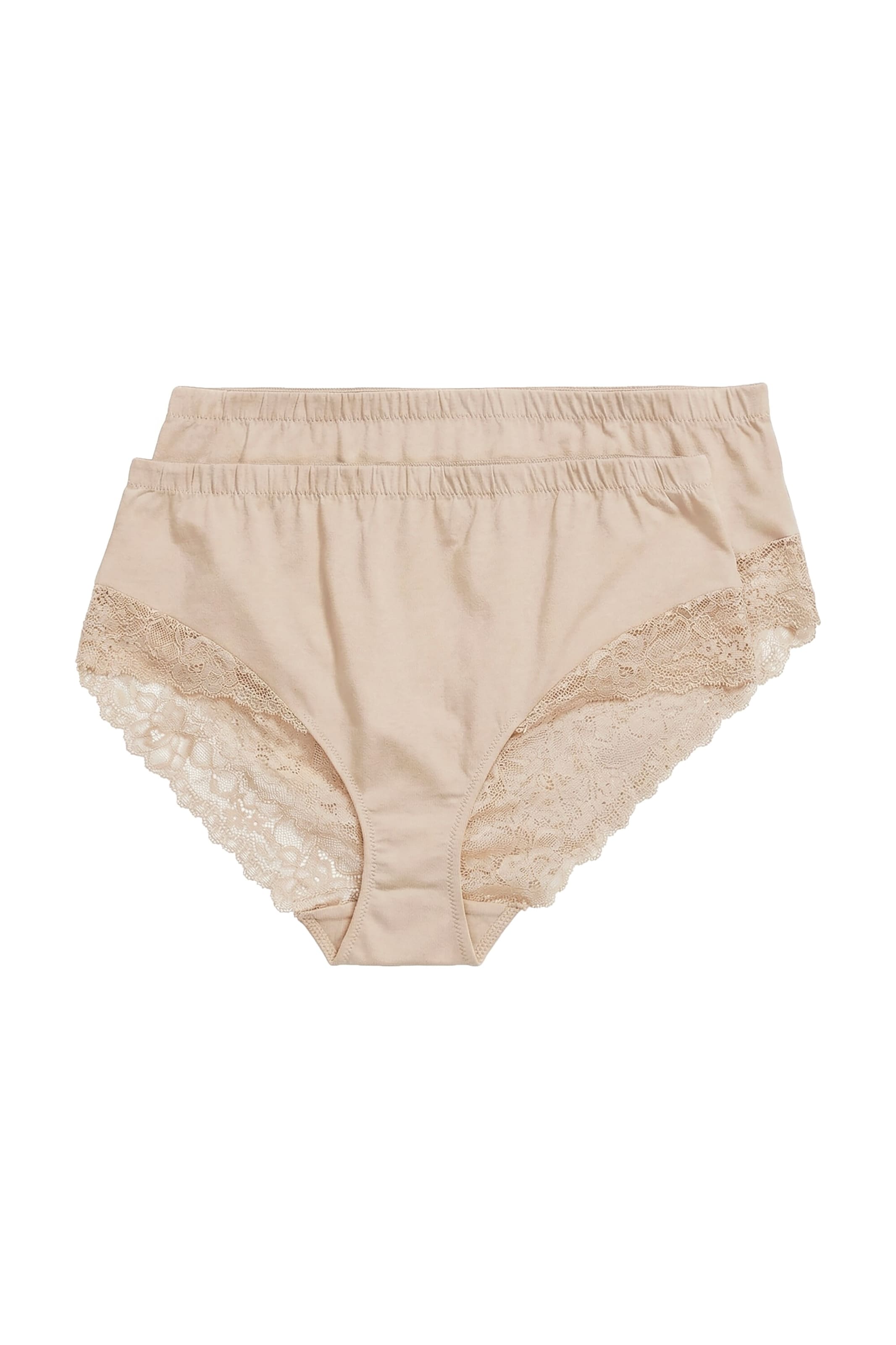 Ulla Popken Slip in Beige: Vorderseite