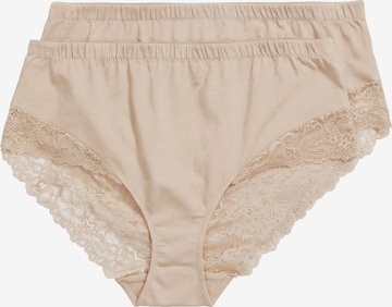 Ulla Popken Slip in Beige: Vorderseite
