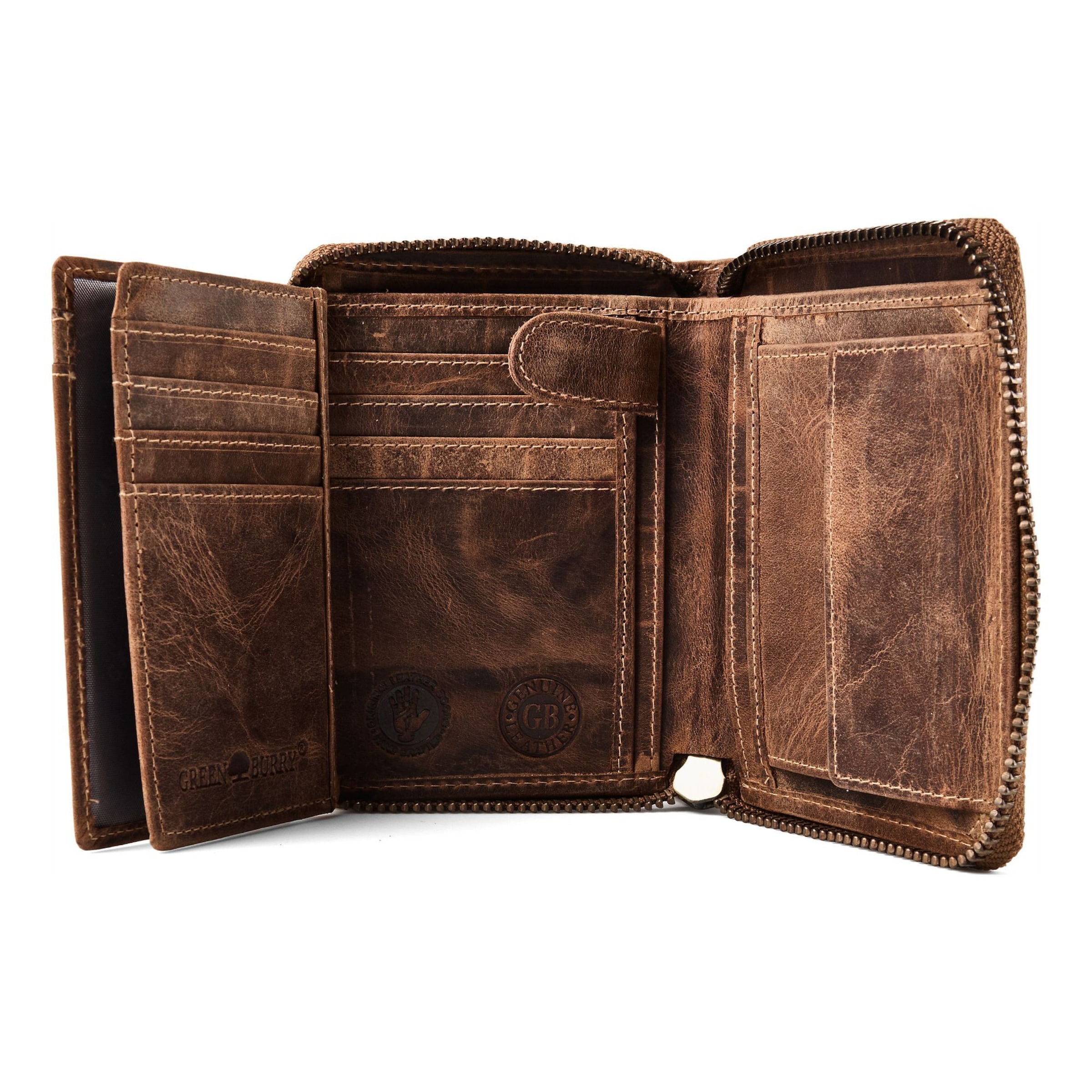 GREENBURRY Wallet in Brown