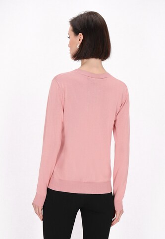 usha BLACK LABEL Knit cardigan in Pink