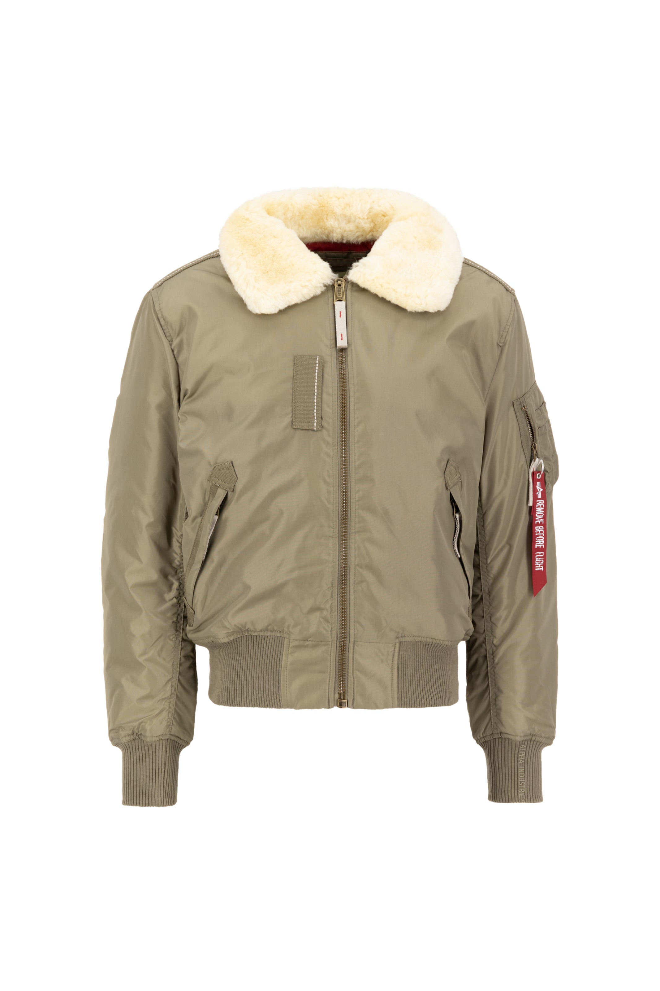 ALPHA INDUSTRIES Jacke 'Injector III' in Grün: Vorderseite