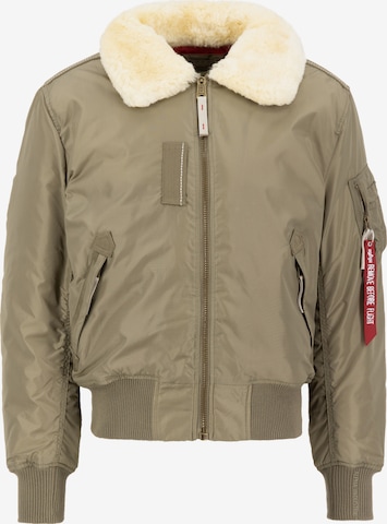 Geacă de primăvară-toamnă 'Injector III' de la ALPHA INDUSTRIES pe verde: față