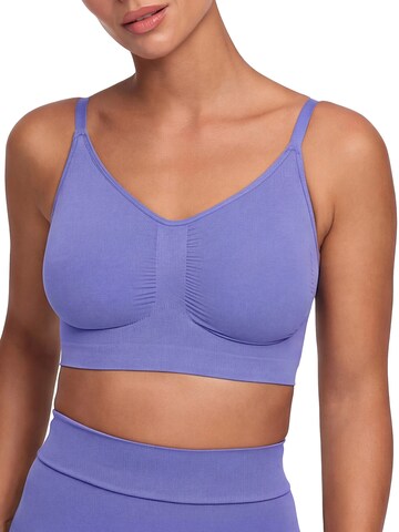cfab by creamy fabrics Bralette Bra 'Comfort Bralette' in Purple