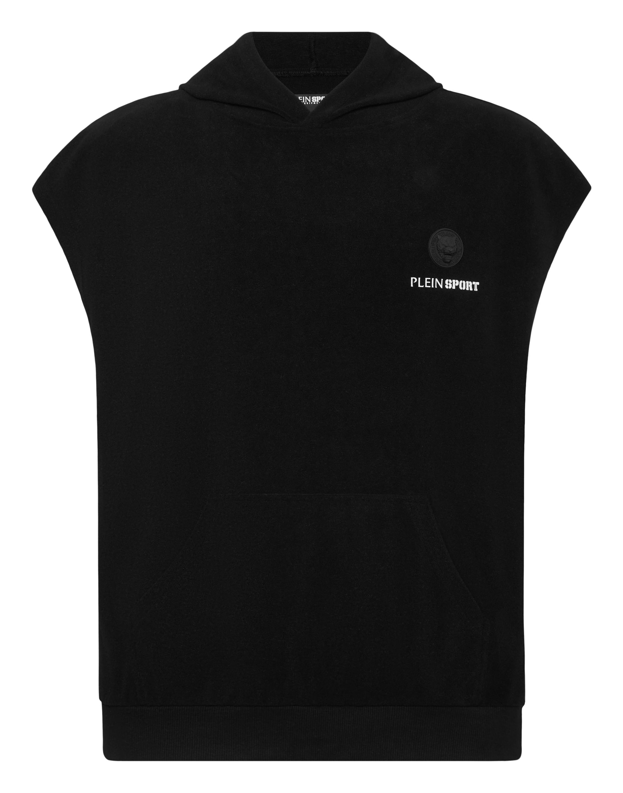 Plein Sport - Sweatshirt em preto: frente