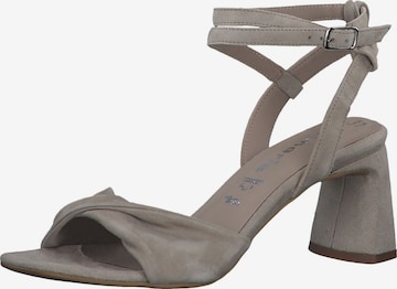 TAMARIS Sandals in Grey: front