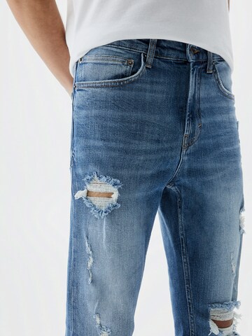 Skinny Jean Pull&Bear en bleu