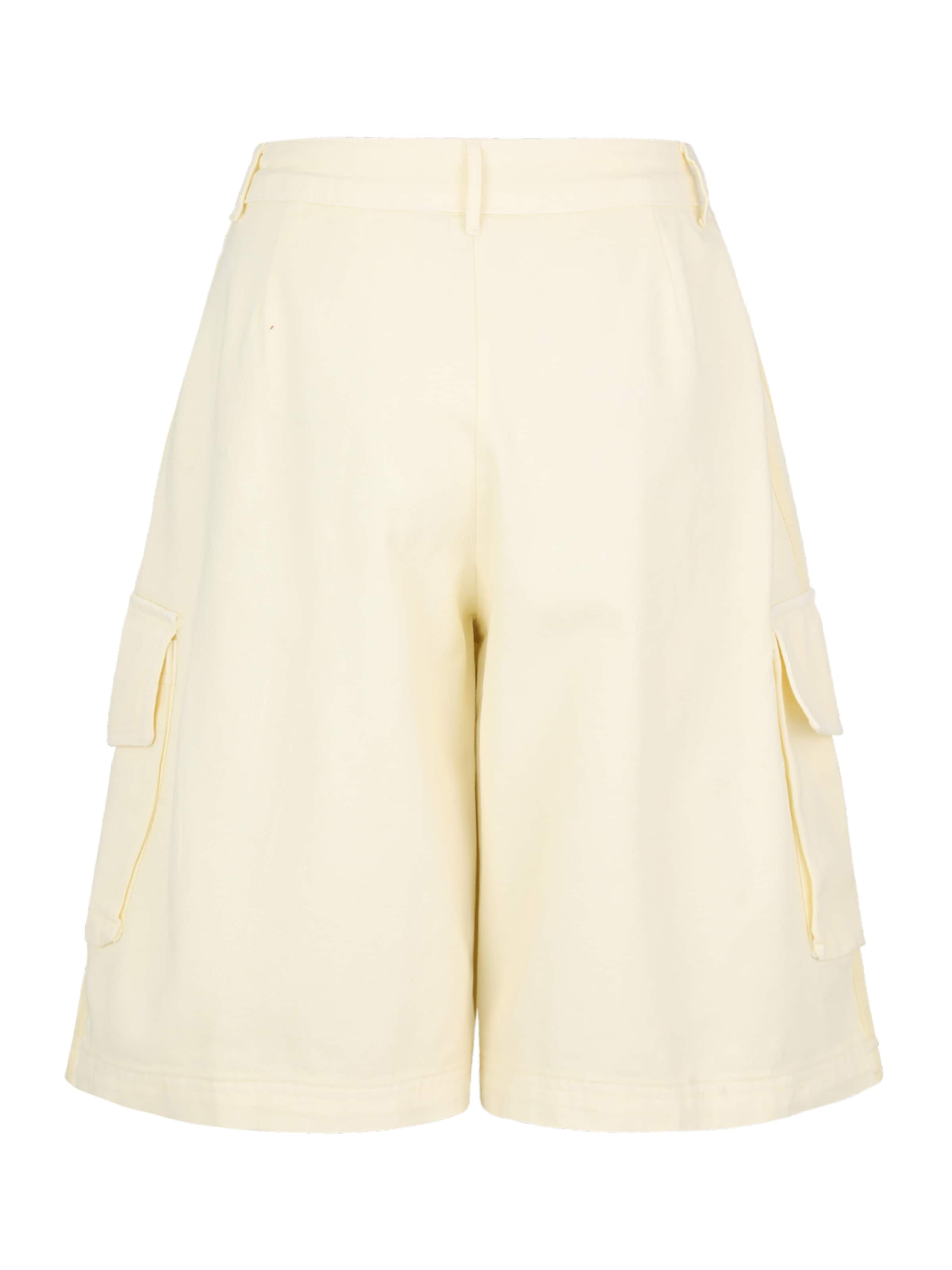 ADIDAS ORIGINALS Baggy Παντελόνι cargo σε λευκό