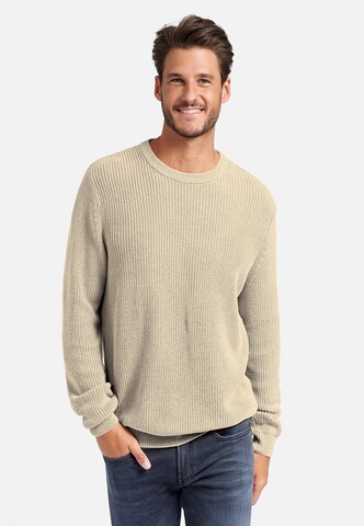 Louis Sayn Sweater in Beige: front