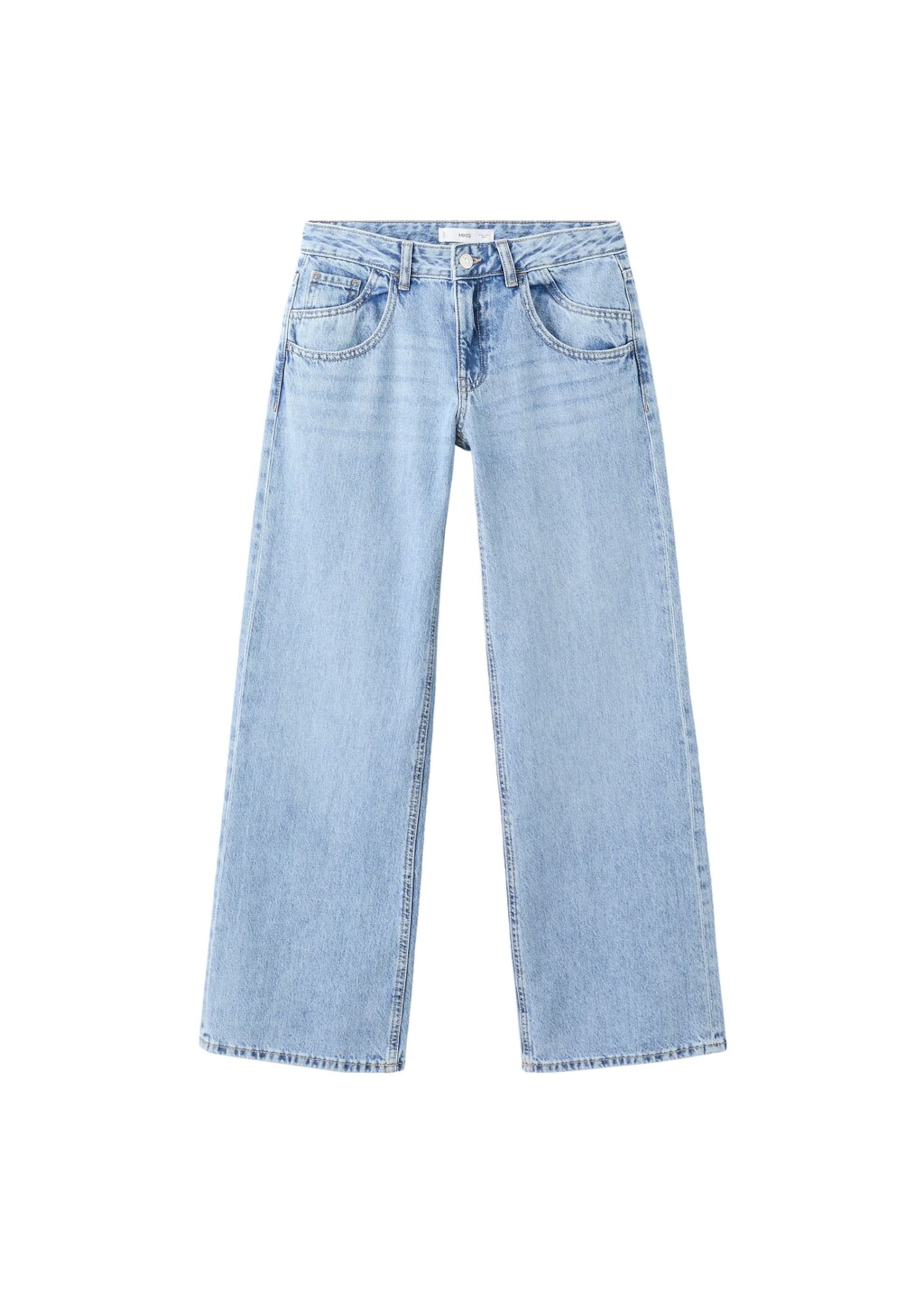 MANGO TEEN Wide Leg Jeans 'Hailee' in Blau: Vorderseite