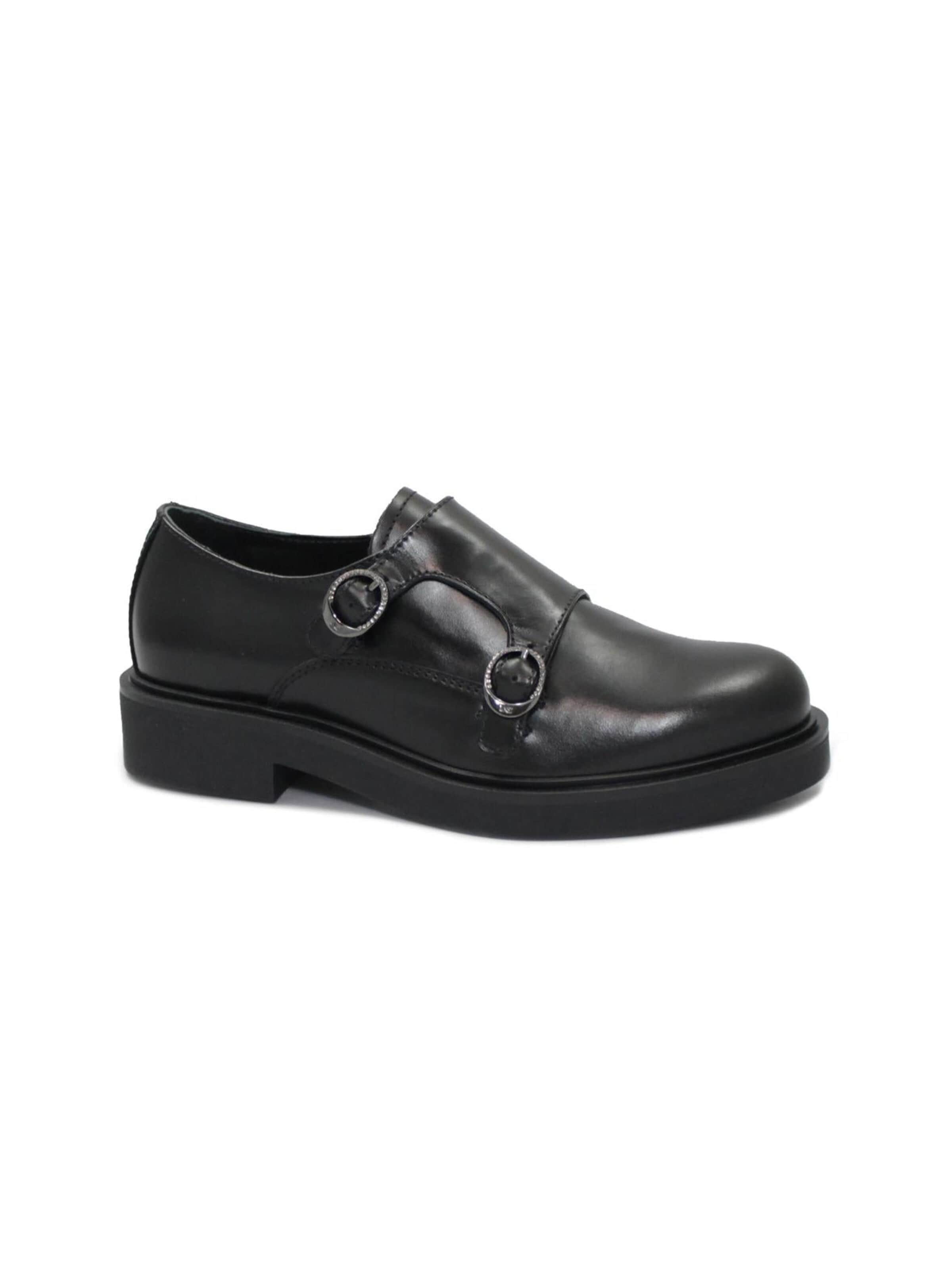 Nero Giardini - Sapato Slip-on 'Prince' em preto
