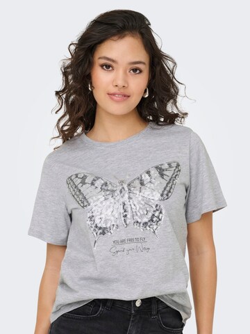 JDY Shirt 'JDYBIBBI' in Grey