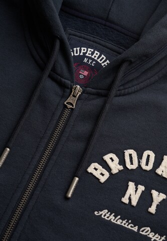 Veste de survêtement Superdry & Co en bleu