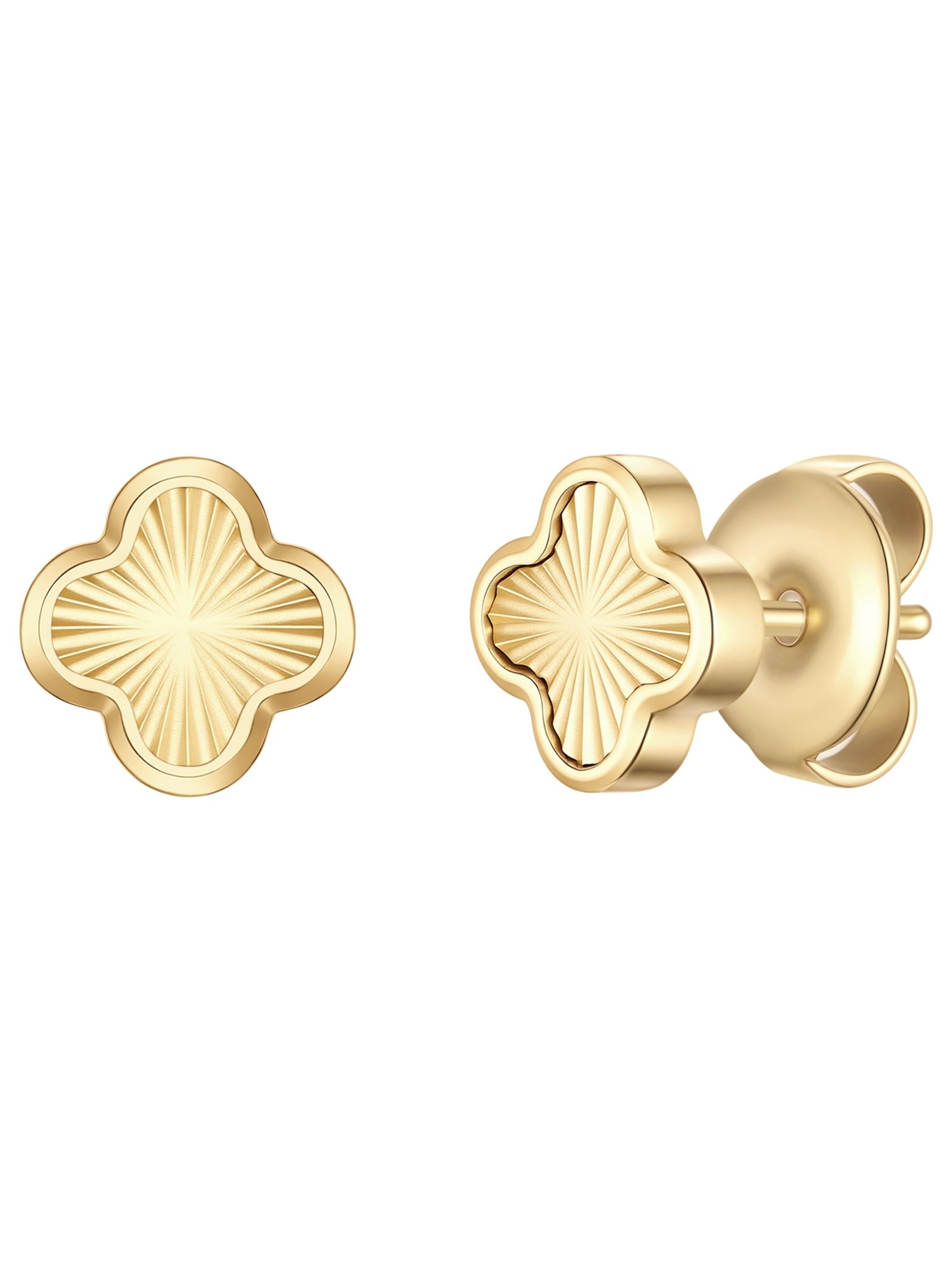 Glanzstücke München - Pendientes en oro: frente