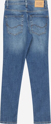 Jack & Jones Junior Slimfit Farkut 'GLENN ORIGINAL SQ 592' värissä sininen