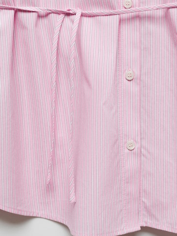 MANGO Bluse 'SEOUL' in Pink