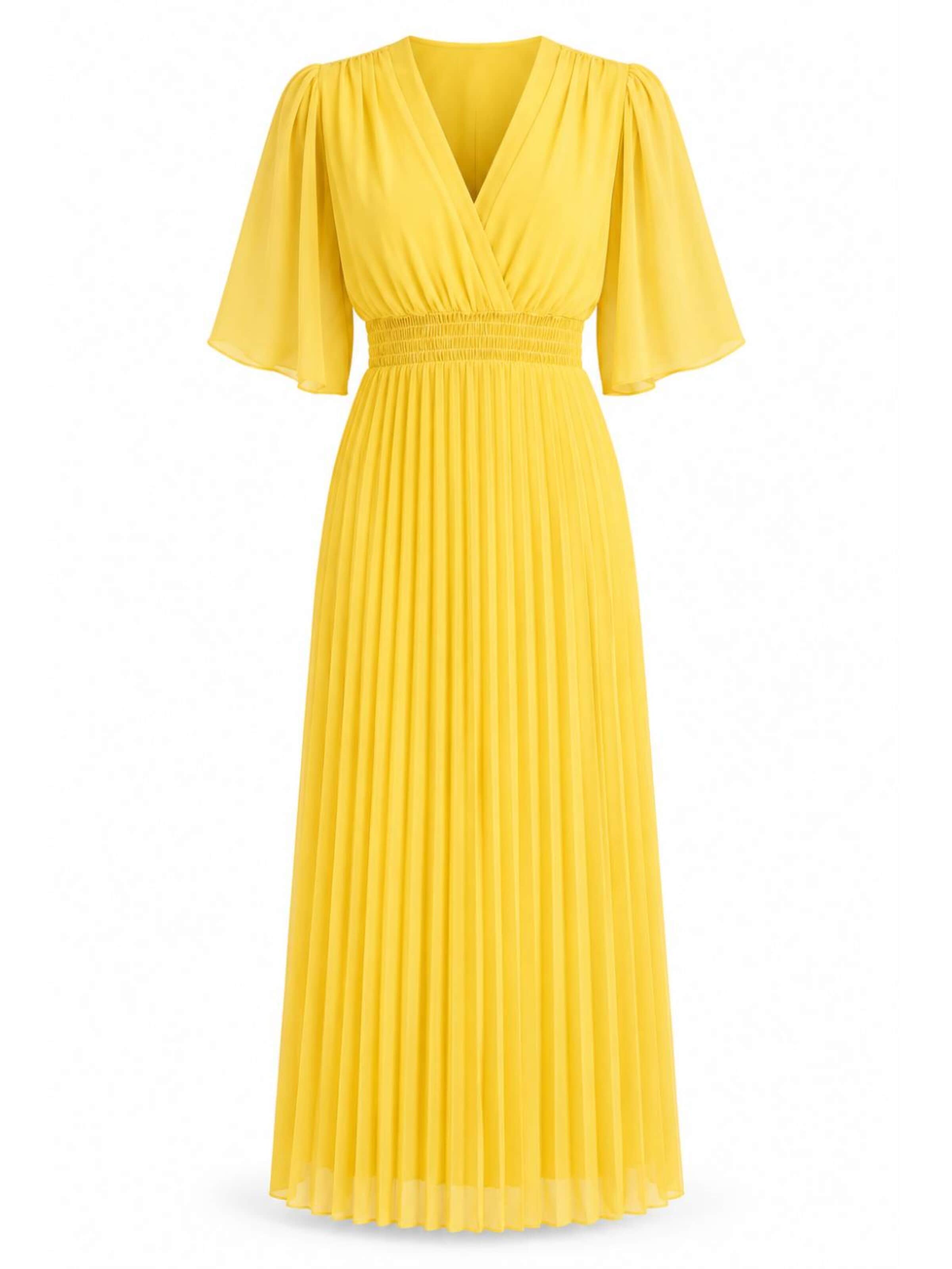 Figl Sommerkleid in Gelb: Vorderseite