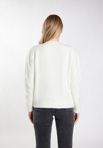 DreiMaster Vintage Knit cardigan in White