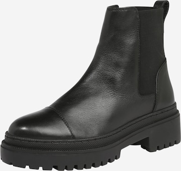 ABOUT YOU Chelsea boots 'Emily' in Zwart: voorkant