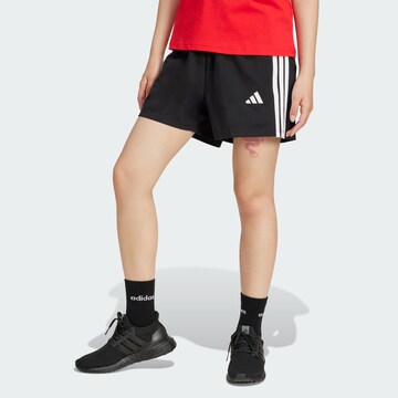 regular Pantaloni sportivi 'Essentials' di ADIDAS SPORTSWEAR in nero: frontale