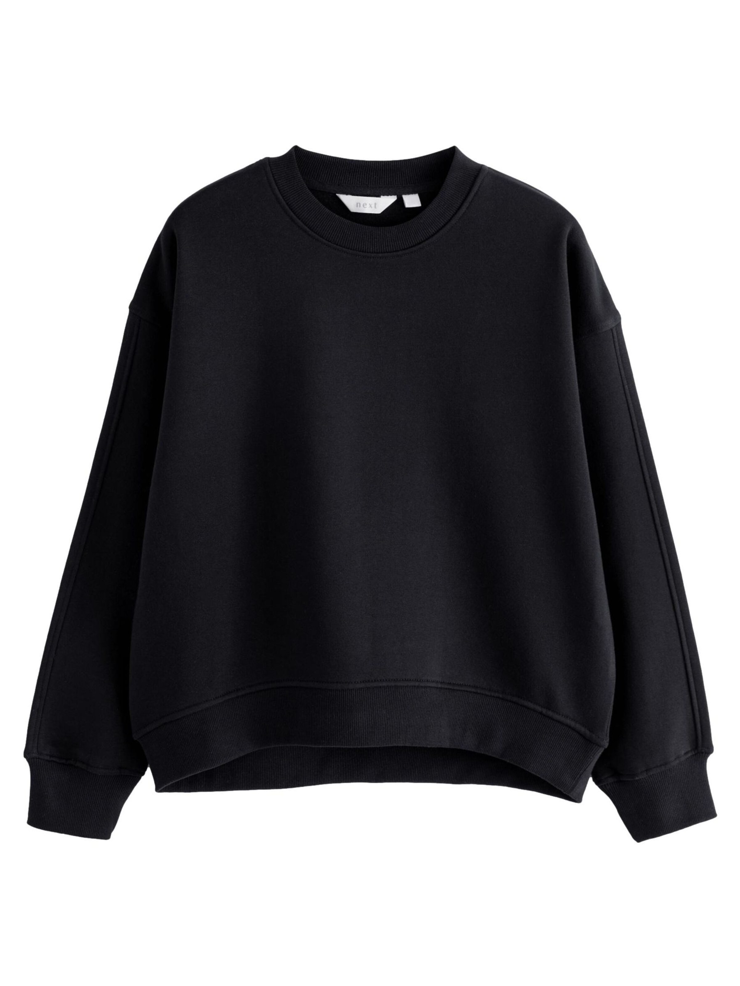Next Sweatshirt i sort: forside