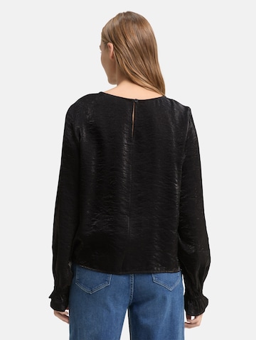 TOM TAILOR DENIM Blouse in Black