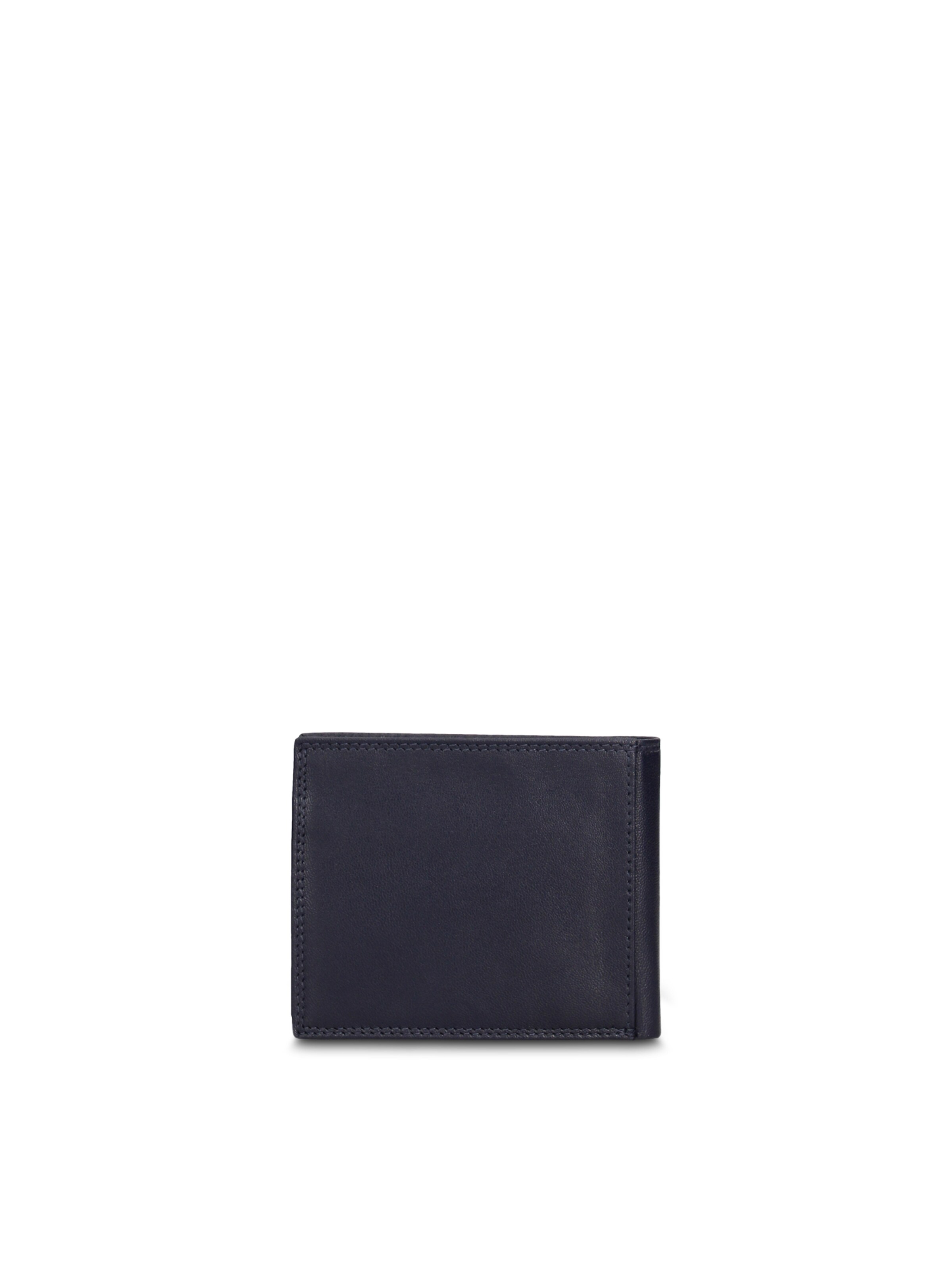 Portamonete 'Portafoglio Uomo Vera Pelle Bicolore - Cotton Belt' di cotton belt in blu
