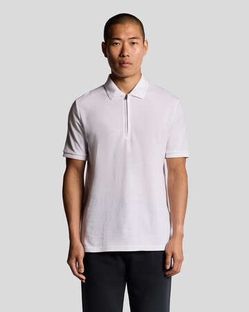 T-Shirt Lyle & Scott en blanc : devant
