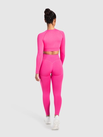 T-shirt fonctionnel 'Maysa' Smilodox en rose