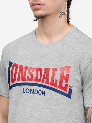 LONSDALE Tričko - Sivá