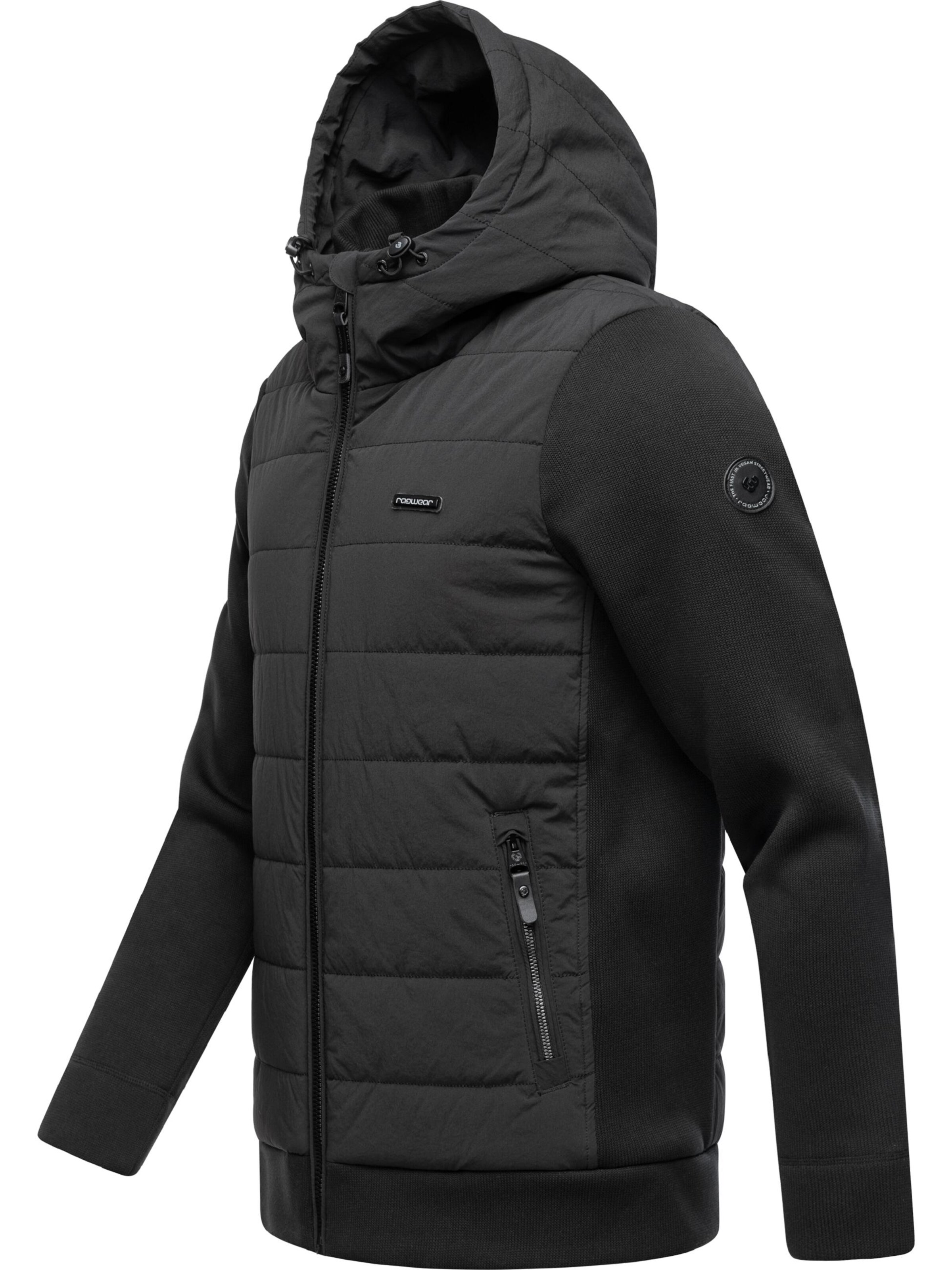 Ragwear Winter jacket 'Doryan' in Black