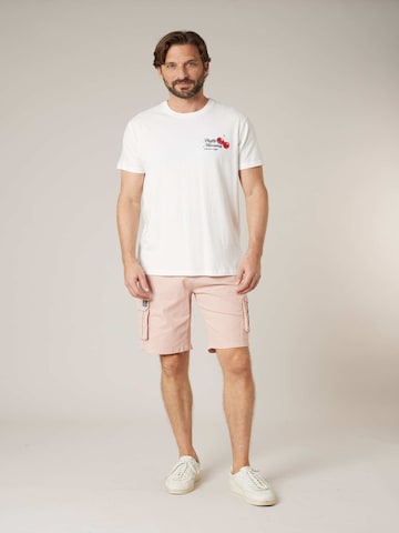 Pantalon cargo 'Slog' Deeluxe en rose