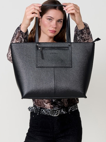 KOROSHIShopper torba - crna boja: prednji dio