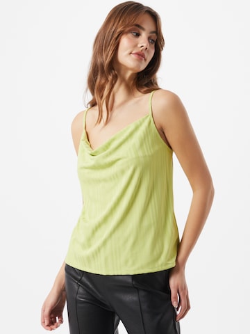 JAN 'N JUNE Blouse 'Helen' in Groen: voorkant