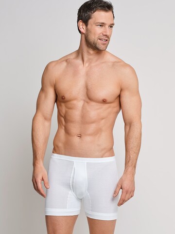 SCHIESSER - Calzoncillo boxer 'Original Classics' en blanco