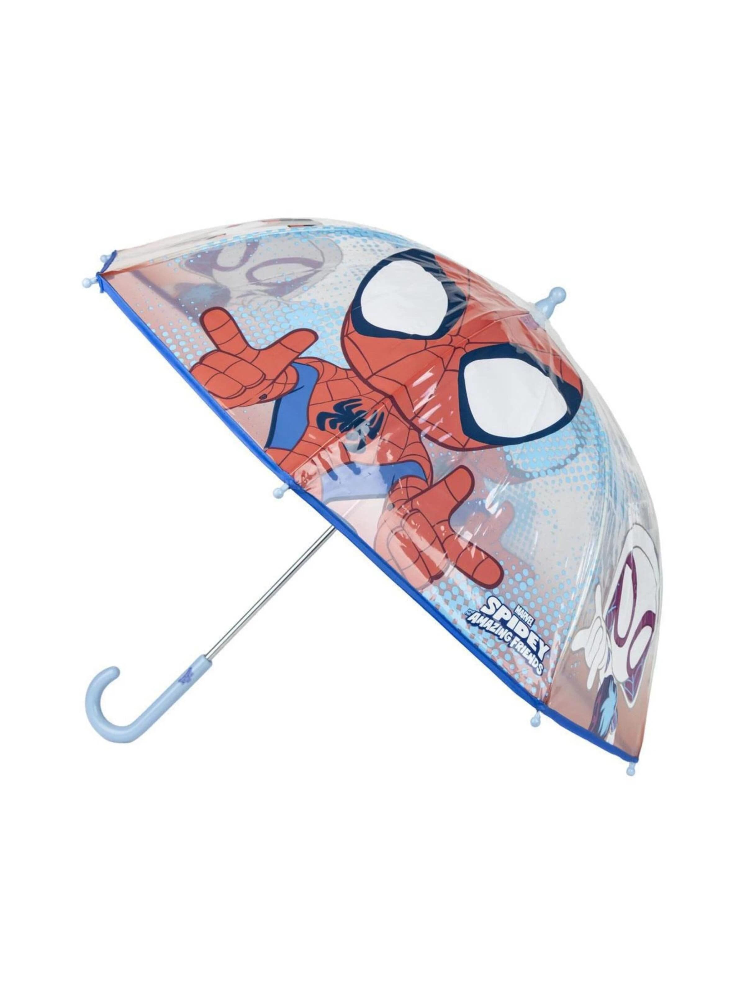 Cerdá Umbrella 'Spidey Transparenter Glockenregenschirm Manuell Kinder' in Red: front