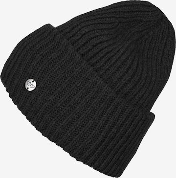 Zwillingsherz - Gorros 'Monika' em preto: frente