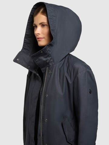 Manteau mi-saison 'Nele' khujo en bleu