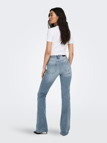 ONLY Flared Jeans 'ONLBlush' in Blue