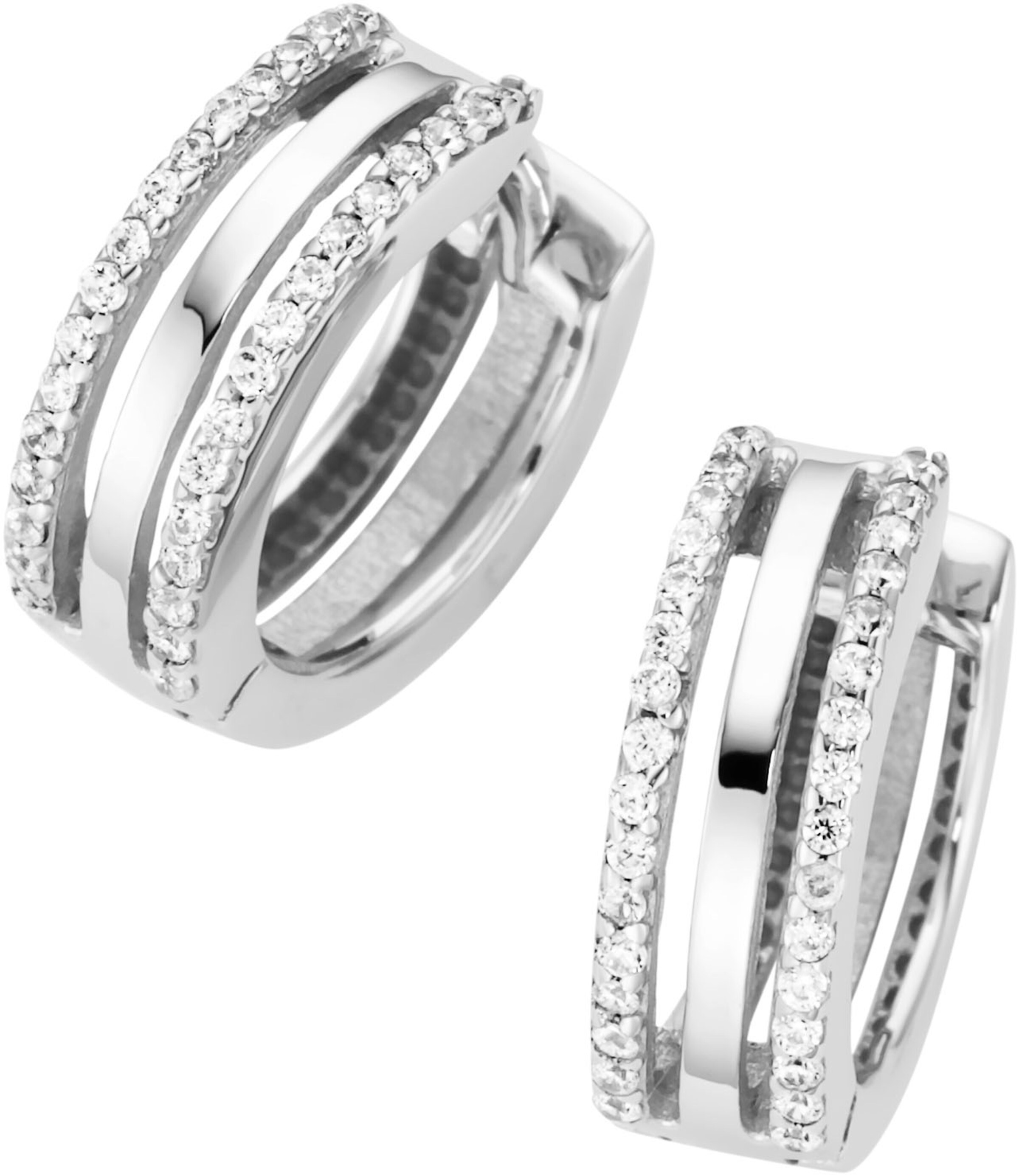 FIRETTI Ohrringe in Silber: Vorderseite