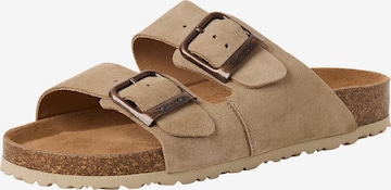 Mule Tamaris en gris : devant