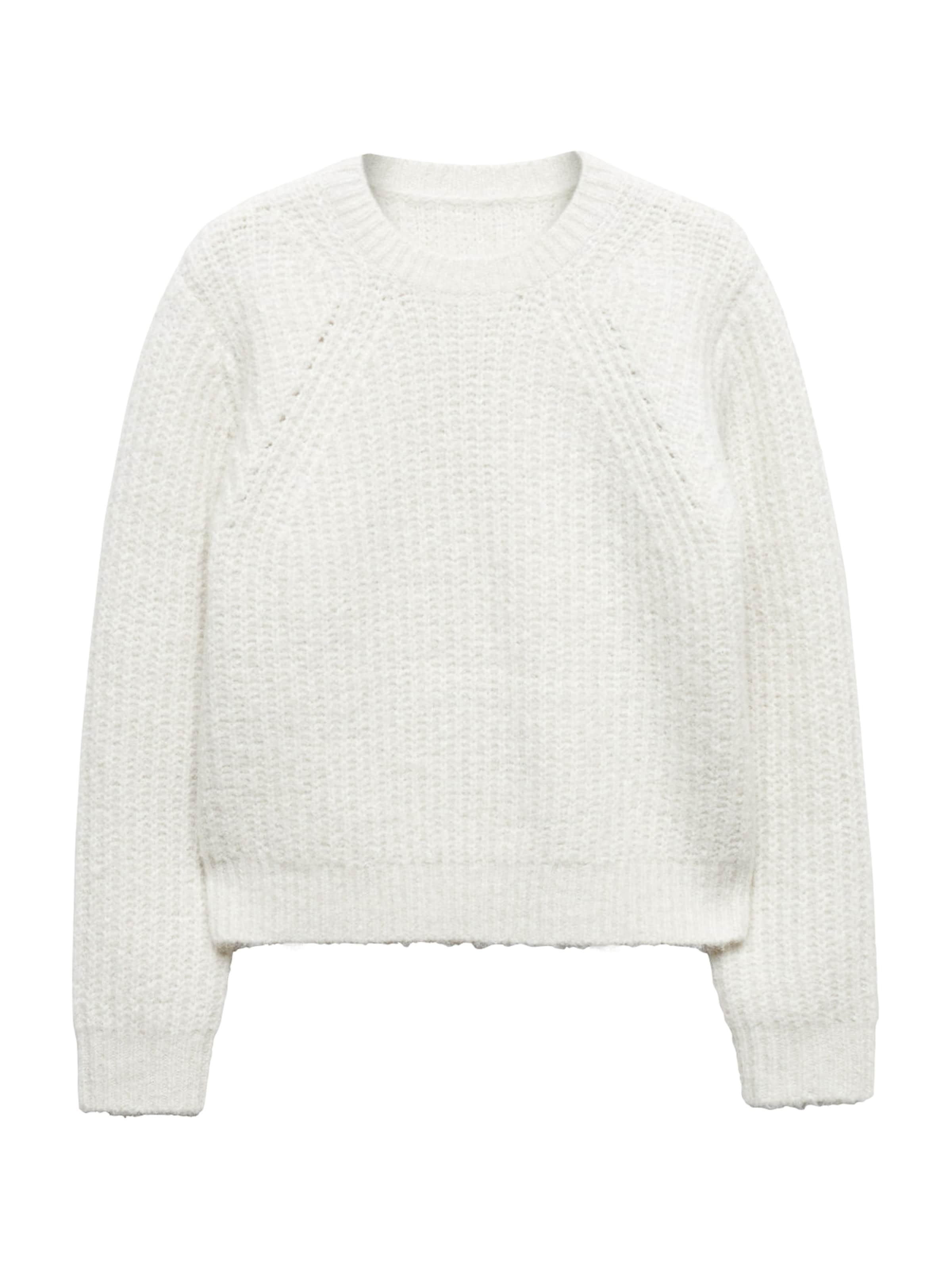 MANGO Neulepaita 'Chapo' värissä valkoinen: etupuoli