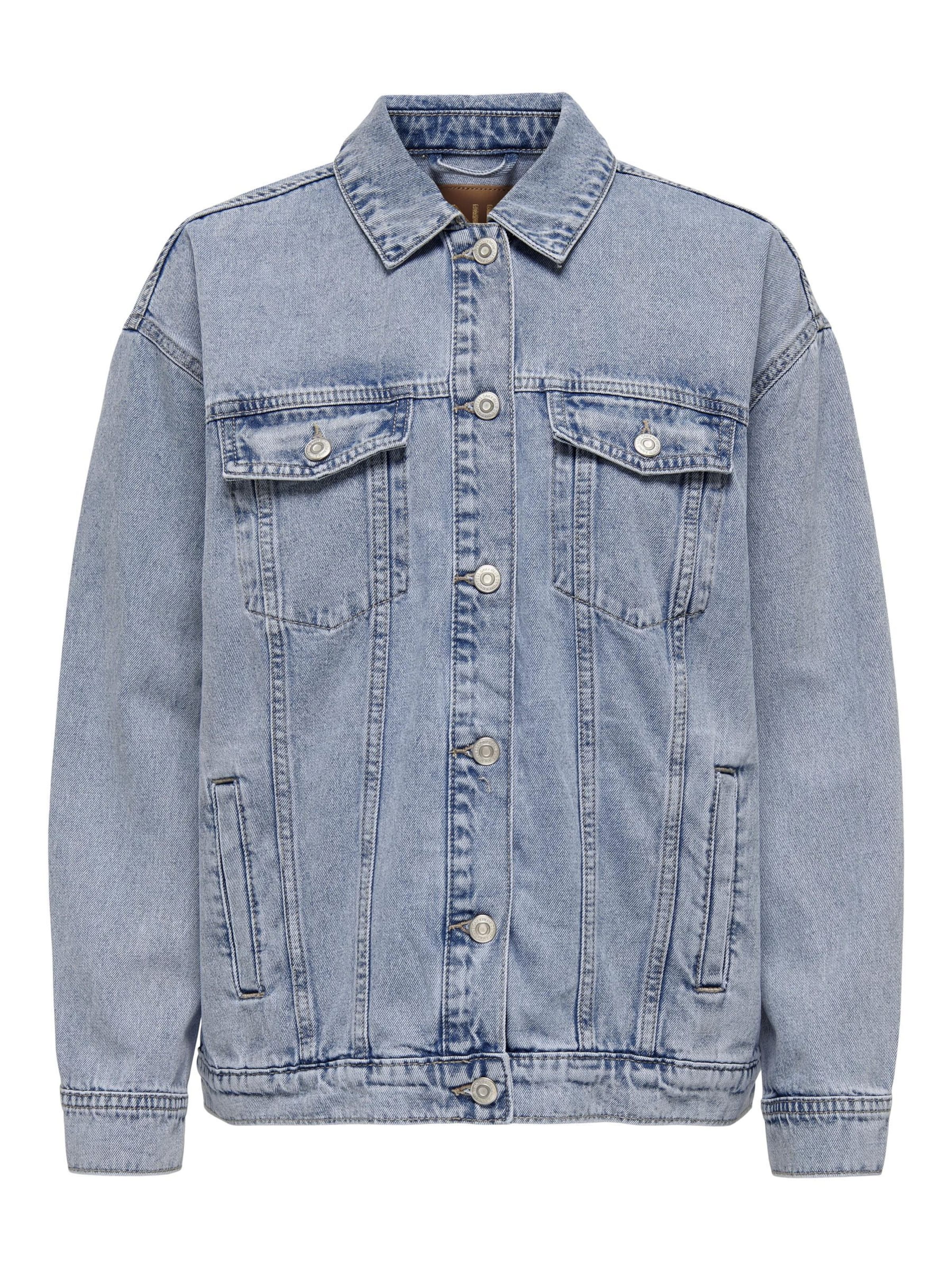 Veste mi-saison 'ONLOcean' ONLY en bleu : devant